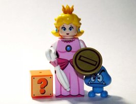 Princess Peach The Super Mario Bros Custom Minifigure From US - £4.69 GBP