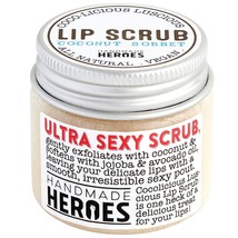 Vegan Coconut Lip Scrub Ultra Sexy Scrub Lip Polish &amp; Lip Exfoliator 1.2... - $14.99