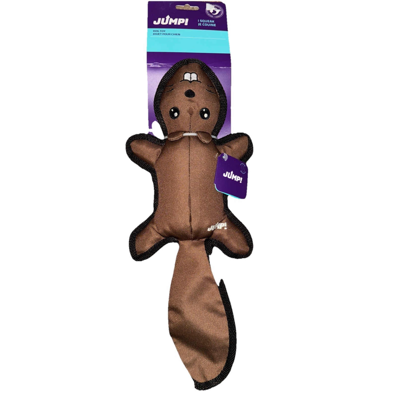 Beaver plush dog toy - $3.57