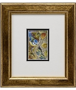 Elliot Hall Enamels Blue Tits Plaque LE50 - $575.38 CAD