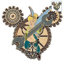 Disney Tinker Bell Peter Pan Steampunk Gears Limited Edition 250 pin - $35.64