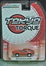 Greenlight Tokyo Torque Series 1 1971 Datsun 240Z Orange Scale 1:64 - $18.00