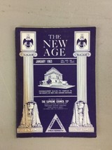 RARE Masonic Magazine THE NEW AGE Supreme Council 33 Degree January 1963 - $19.99