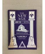 RARE Masonic Magazine THE NEW AGE Supreme Council 33 Degree January 1963 - €17,28 EUR