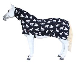 Horse Polar Fleece Cooler with Combo Neck Moisture-Wicking Exercise Blan... - $44.54+