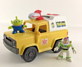 Imaginext Disney Pixar Toy Story Pizza Planet Delivery Truck Buzz Lightyear 2011 - £39.77 GBP