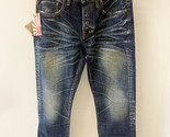 PRPS Herren Slim Fit Jeans Demon Solide Blau Größe 32W E63P54P - $83.60