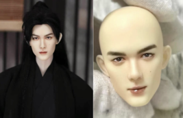 1:6 Chinese Bald Head for 1/6 Scale Doll Boy / Art / Decoration - $118.39