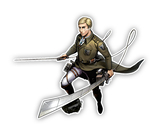 Attack on Titan Erwin Smith Sticker Vinyl Decal Precision Cut Waterproof - $4.50+