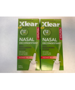 XLEAR NASAL DECONGESTANT 2 PACK .5 OZ EACH 03/2028 NEW - $15.83