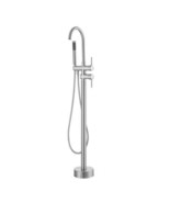 Freestanding Bathtub Faucet, Floor Mount, Freestanding Tub Filler, Showe... - $141.08