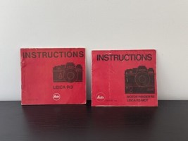 Leica R3, R3-MOT Instruction Manuals - $9.50