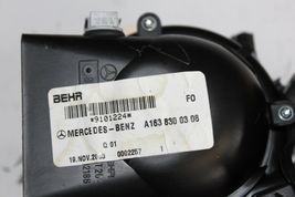 2002-2005 MERCEDES BENZ ML350 AC HEATER FAN BLOWER MOTOR K7518 image 5