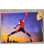 MICHAEL JORDAN 1985 NIKE PROMO ROOKIE RC BASKETBALL CARD CHICAGO BULLS NBA - $10.00