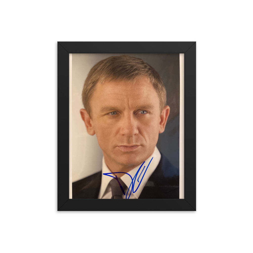 Primary image for Daniel Craig signed James Bond photo Reprint