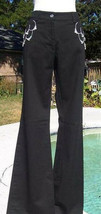 Cache Rhinestone Pockets Stretch Black Jean Pant New Size 0/2/4/6/8/10 $158 NWT - £49.93 GBP