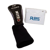 Nitro Hybrid 18 Degree Golf Club Head Cover + R-bag Pouch - £9.56 GBP