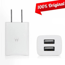 Original Motorola SPN5788 White Dual-USB Wall Charger Adapter for Androi... - $240.25 MXN
