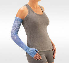 Vintage Blue Dreamsleeve Compression Sleeve By Juzo, Gauntlet Option, All Sizes - $154.99