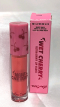 Lime Crime Wet Cherry Flaming Cherry Ultra Shiny Lip Gloss Full Size New - $490.90 MXN