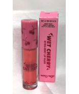 Lime Crime Wet Cherry Flaming Cherry Ultra Shiny Lip Gloss Full Size New - $490.90 MXN