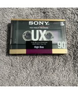 Sony UX 90 Type II High Bias Blank Audio Cassette Tape - New Sealed (1) ... - $12.86