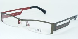 Ogi 9038 641 Olive Green /CHERRY Eyeglasses Glasses Frame 51-19-140mm Germany - $75.75