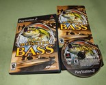 Cabela&#39;s Monster Bass Sony PlayStation 2 Complete in Box - £4.69 GBP