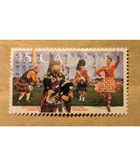 Canada 1997 Glengarry Highland Games 50th Anniv 45¢ 2 Used Stamps Scott#... - $2.35 CAD