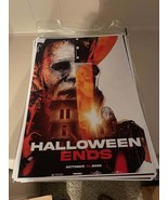 Hall0ween Ends 2022 Movie Poster Decor Art Wall, Home Halloween Michael ... - £11.16 GBP