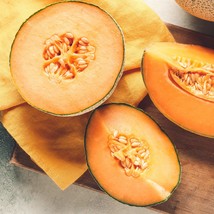 Honey Rock Melon Seeds - Cantaloupe Seeds - Organic &amp; Non Gmo Fruit Seeds - Heir - £2.15 GBP
