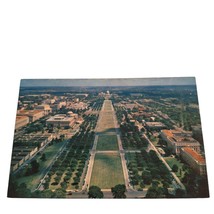 Postcard The Mall At One End The Capitol At The Other Washington Monument Aerial - £3.82 GBP