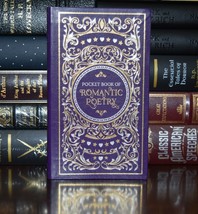 Book of Romantic Poetry Byron Wordsworth Keats New Leather Bound Pocket Gift  - £15.28 GBP