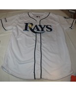 MLB Rays Devil Rays button up shirt Reversible Suncoast Credit Union GUC - £20.54 GBP