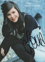 Lena Mayer Landrut German  Eurovision Song Contest Hand Signed Photo - $9.99