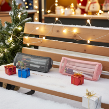 Transparent Mesh Pencil Case - Multicolor Options for School &amp; Office Su... - $8.99