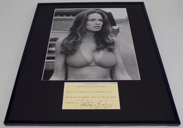 Catherine Bach Signed Framed 16x20 Photo Display Dukes of Hazzard Daisy - £117.31 GBP