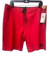 Quiksilver Men SURFSILK Kaimana 20&quot; Boardshort Swim Trunk HIGH Risk RED ... - $24.75