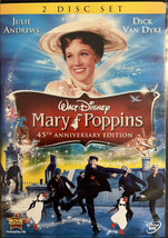 Walt Disney Mary Poppins (DVD, 2009, 2-Disc Set 45th Anniversary Edition) - £7.95 GBP