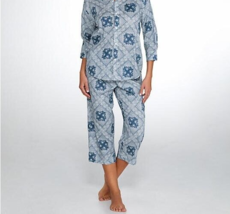 Lauren Ralph Lauren Print Knit Pajama Capri Pants XSmall - $19.79