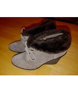 B. MARKOWSKI LADIES BROWN WEDGE ANKLE BOOTS-7.5M- &quot;NELLIE&quot;-GENTLY WORN-CUTE - €7,37 EUR