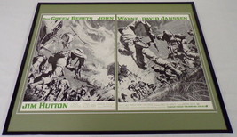 1968 Green Berets John Wayne 16x20 ORIGINAL Framed Industry Advertisement - £193.49 GBP