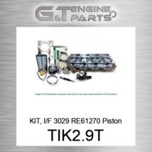 TIK2.9T KIT, I/F 3029 RE61270 PISTON Maxiforce (NEW AFTERMARKET) - $882.67