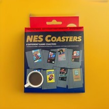 NES Nintendo Game Cartridge Coasters Set Of 8 Zelda Donkey Kong Super Mario NEW - $12.50