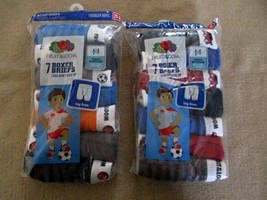 2 NWT Toddler 7-PK Boxer Briefs 2T/3T Fruit of the Loom – See Description - $14.95