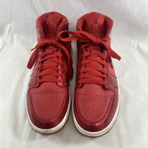 Authenticity Guarantee 
Size 10.5 - Jordan 1 Mid SE University Red Pomeg... - £70.34 GBP