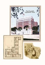 The Churchill Apartment Hotel by Geo E. Miller - Art Print - $21.99+