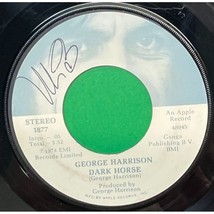 George Harrison Dark Horse / I Dont Care Anymore 45 Rock 1974 Apple Face Beatles - £15.59 GBP