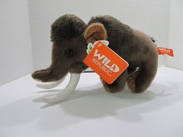 Wild Republic 8&quot; Mini CK Woolly Mammoth Plush Stuffed Animal  w/tag - £10.66 GBP