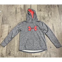 Under Armour ColdGear Women's MD Loose Gray Orange Hoodie - $24.05